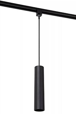 Pendant on Track Light System - Black